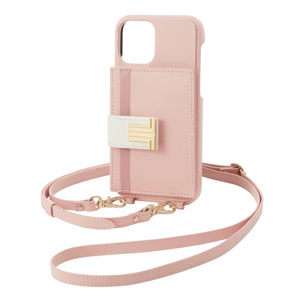 LANVIN en Bleu★ポケット&ストラップ iPhone12/12 pro ケース