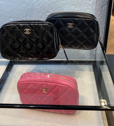 CHANEL ポーチ CHANEL☆コスメ小物ポーチRABAT(9)