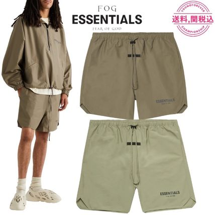 グリーン(緑)系 FEAR OF GOD ESSENTIALS x ハーフ・ショートパンツ グリーン(緑)系 FEAR OF GOD ESSENTIALS x ハーフ・ショートパンツ