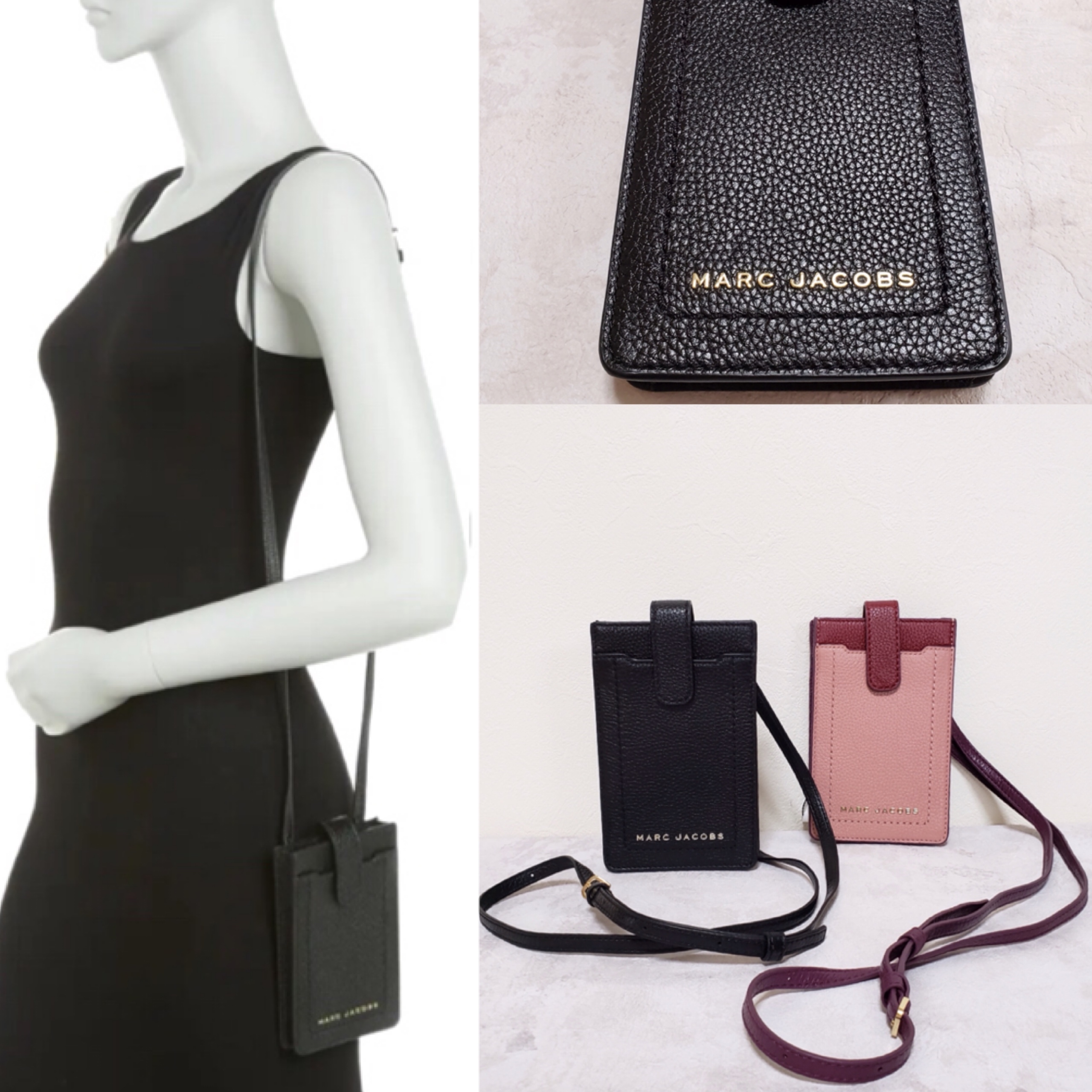 【国内発送・関税なし】MARC JACOBS スマホケース・スマホバッグ ショルダーバッグ・ポシェット 【国内発送・関税なし】MARC JACOBS スマホケース・スマホバッグ ショルダーバッグ・ポシェット