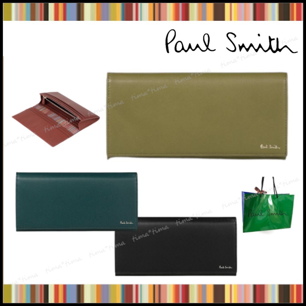 国内発 Paul Smith★マルチストライプ長財布 落ち着いたカラー◎ 長財布 国内発 Paul Smith★マルチストライプ長財布 落ち着いたカラー◎ 長財布