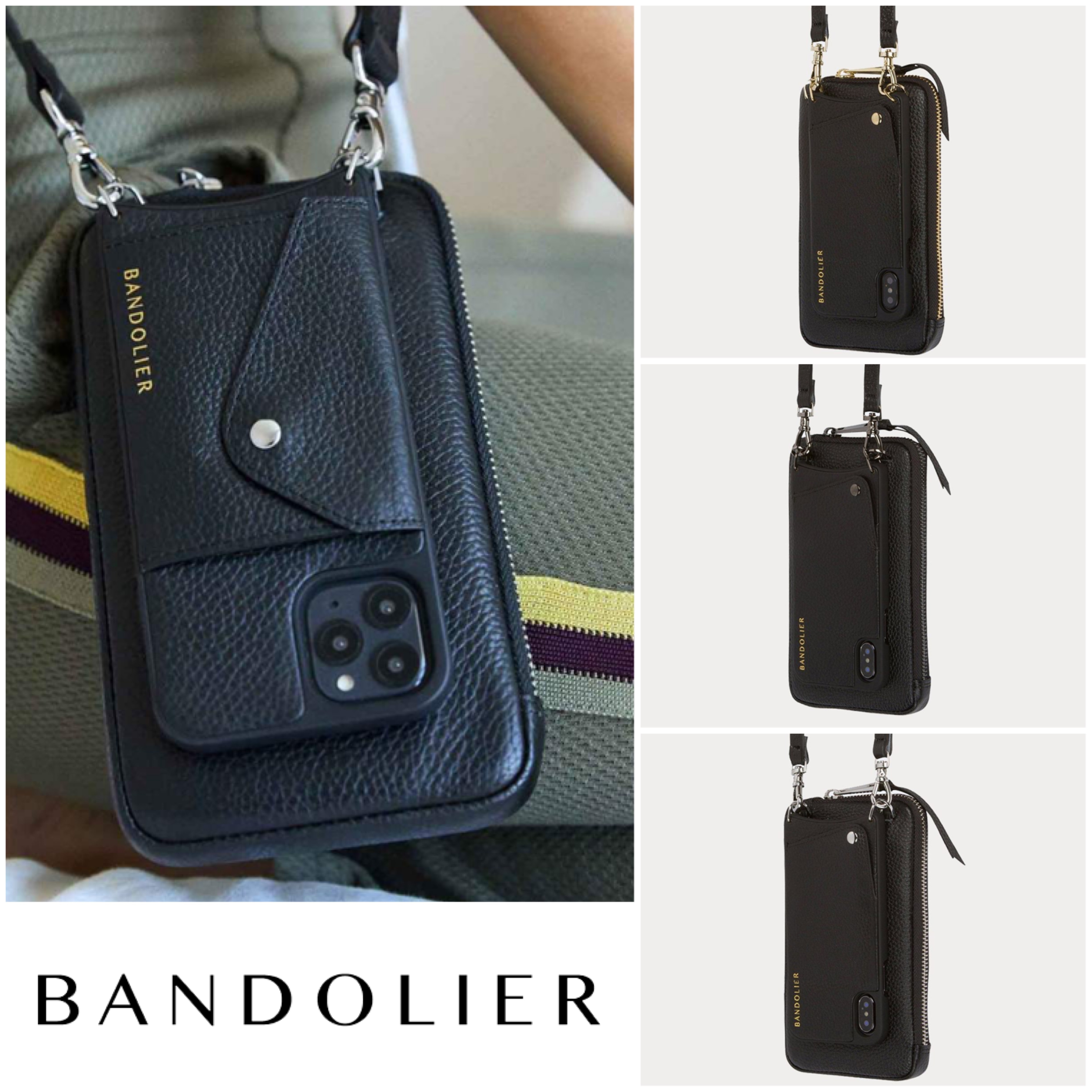 Bandolier HAILEY 13シリーズ レザー iPhoneケース&ポーチセット