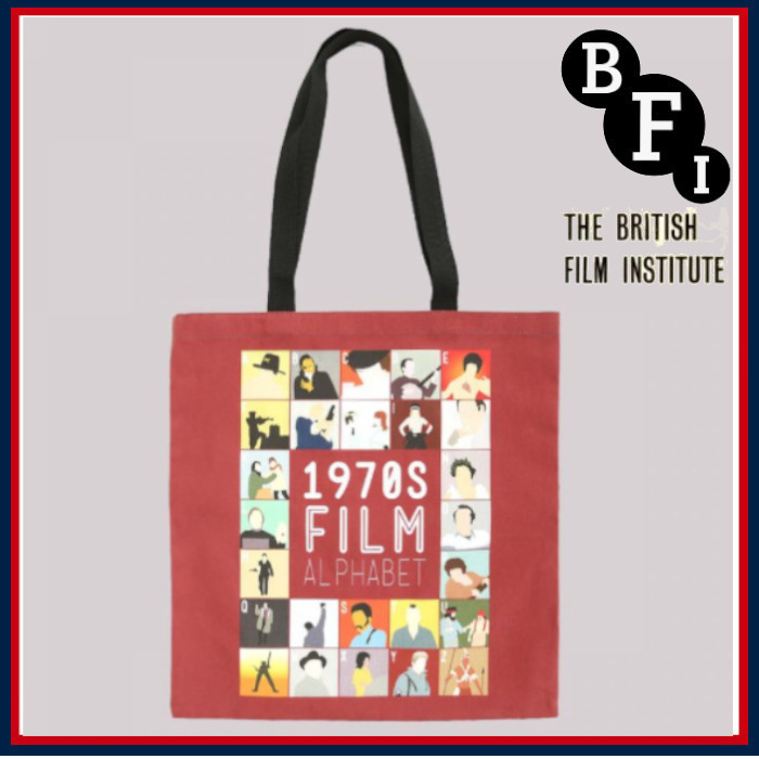 ★日本未入荷★ 映画ファン必見【BFI】70's Film alphabet tote