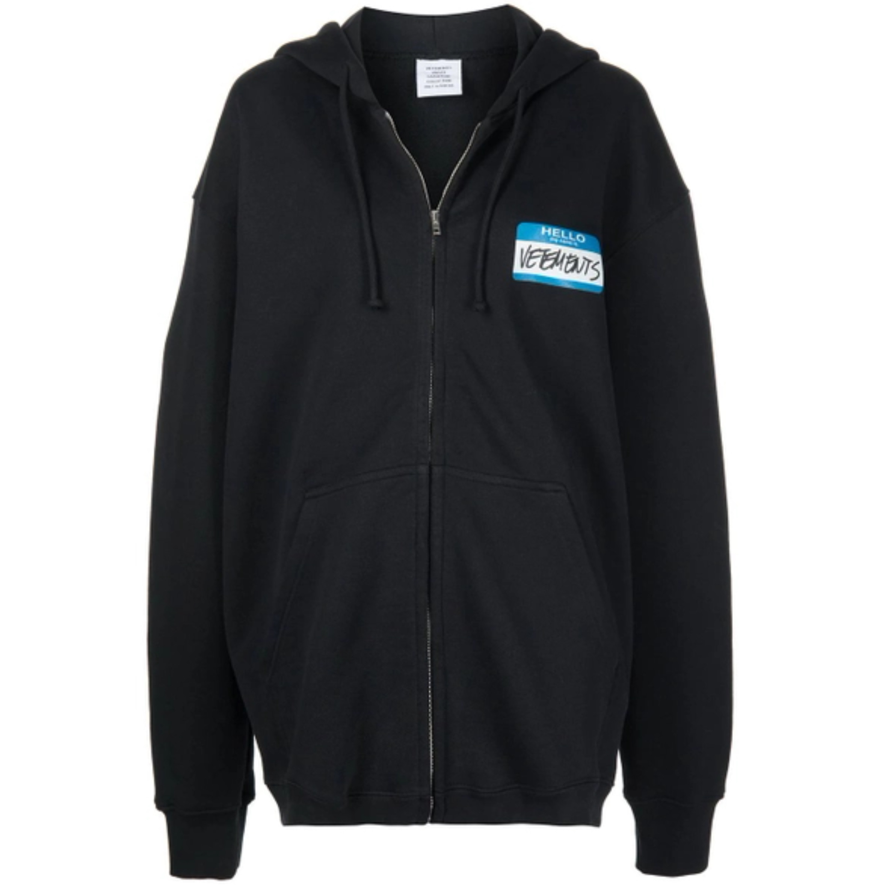 ジャスティンビーバー着用モデル【VETEMENTS】ジップパーカー ...