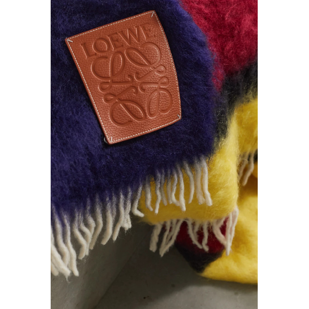 LOEWE ブランケット(ひざ掛け) 【LOEWE】ロエベ ストライプ モヘア ブランケット*関税込み(4)
