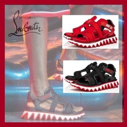 Christian Louboutin LOUBISHARK x サンダル(メンズ)|新作を海外通販 Christian Louboutin LOUBISHARK x サンダル(メンズ)|新作を海外通販
