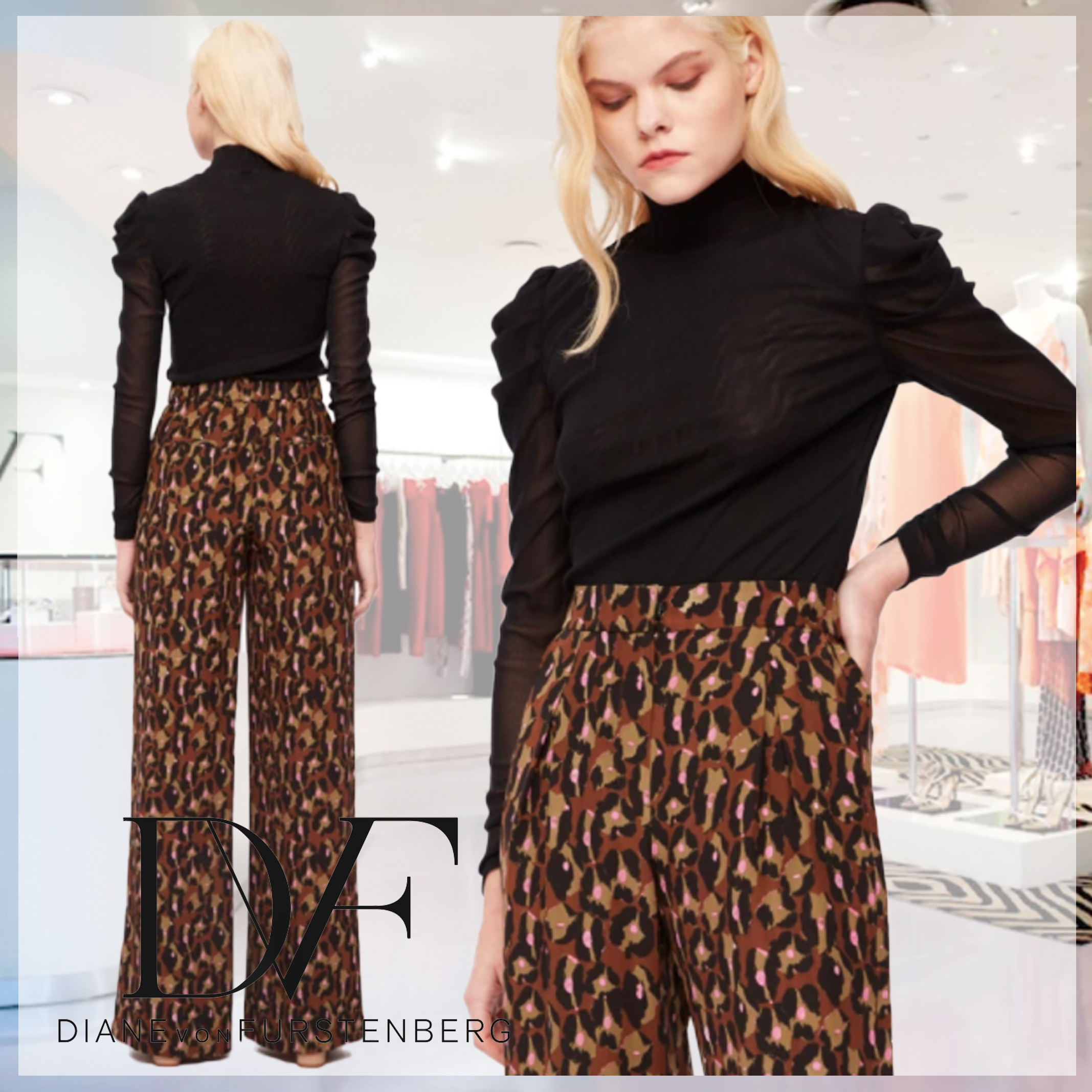 【日本産】 DVF 最終国内発送 Mesh Ruched Remy タートルネックトップ ブラウス・シャツ 【日本産】 DVF 最終国内発送 Mesh Ruched Remy タートルネックトップ ブラウス・シャツ
