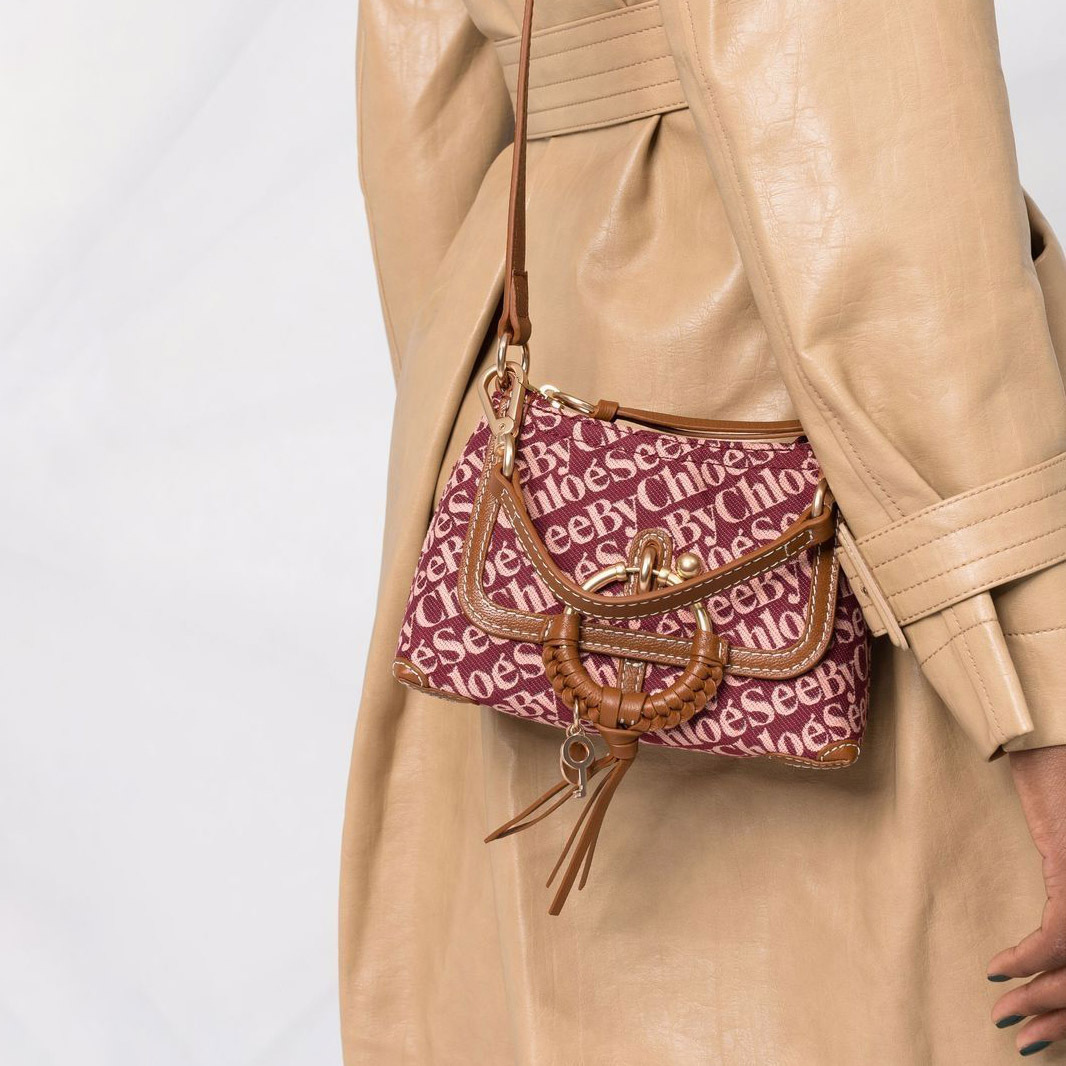 ショルダーバッグ・ポシェット SEE BY CHLOE JOAN MINI LOGO BAG CHS21AS975982,CHS21WS975A36