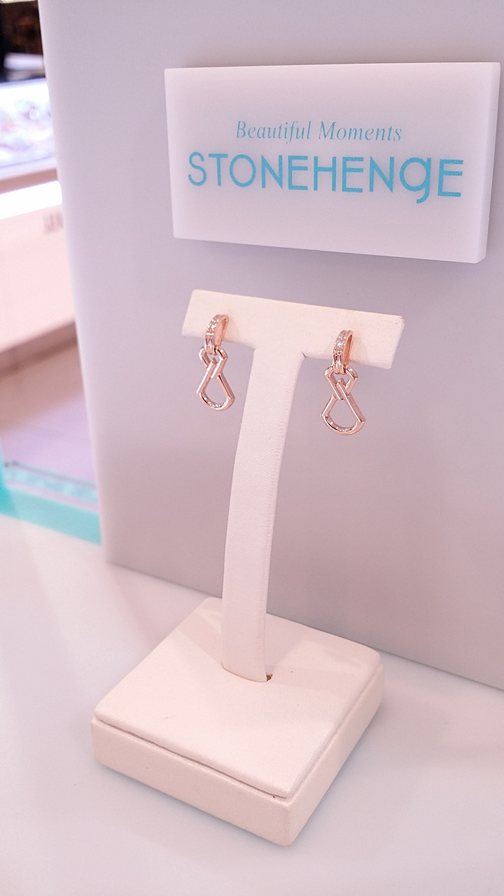 ☆STONE HENgE☆ 14K ローズゴールド ピアス ☆STONE HENgE☆ Silhouette 14K ローズゴールド ピアス