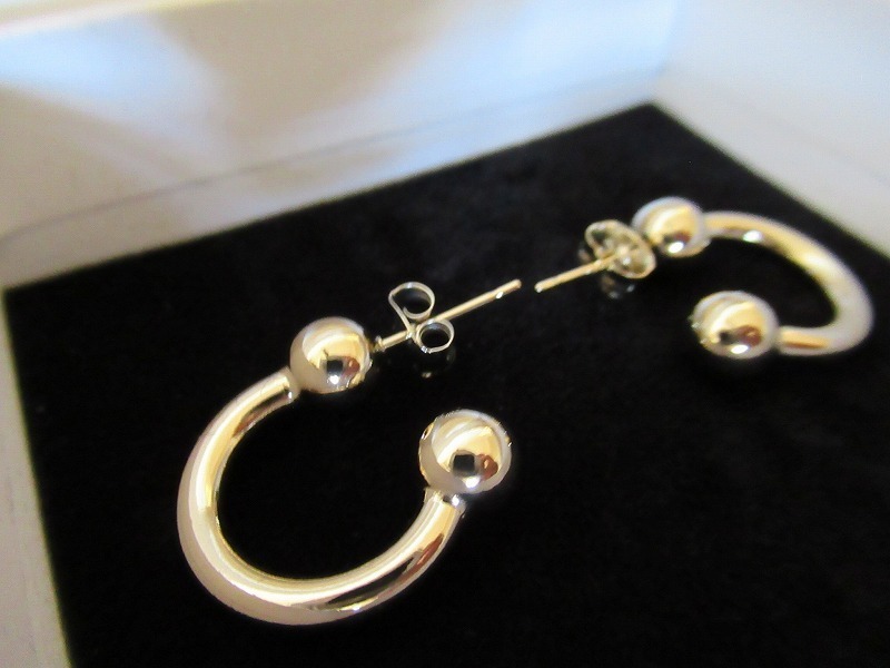 フランス発 ☆Justine Clenquet☆ Devon Small ピアス：ゴールド