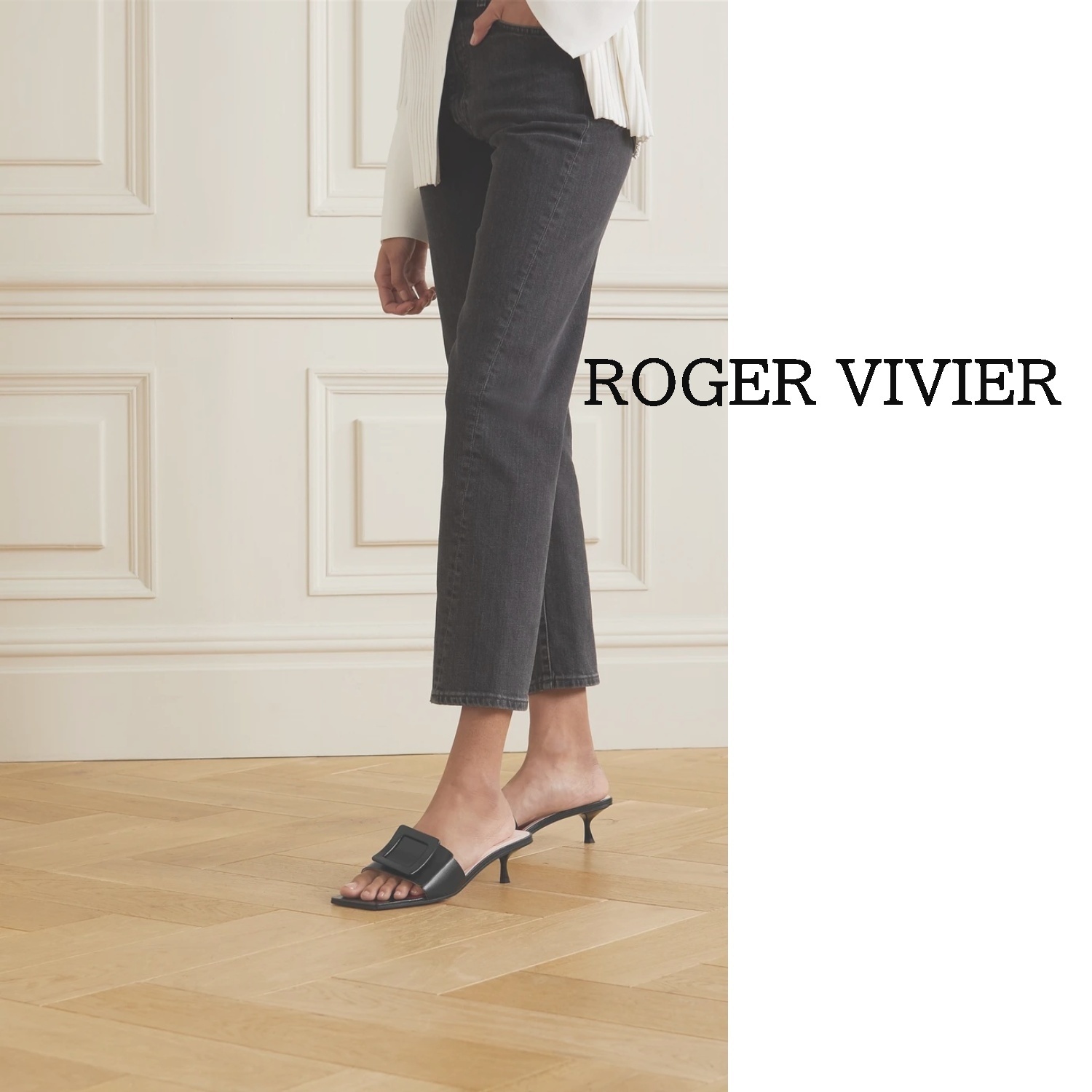 関税込・国内発 Roger Vivier サンダル ミッドヒール サンダル 関税込・国内発 Roger Vivier サンダル ミッドヒール サンダル