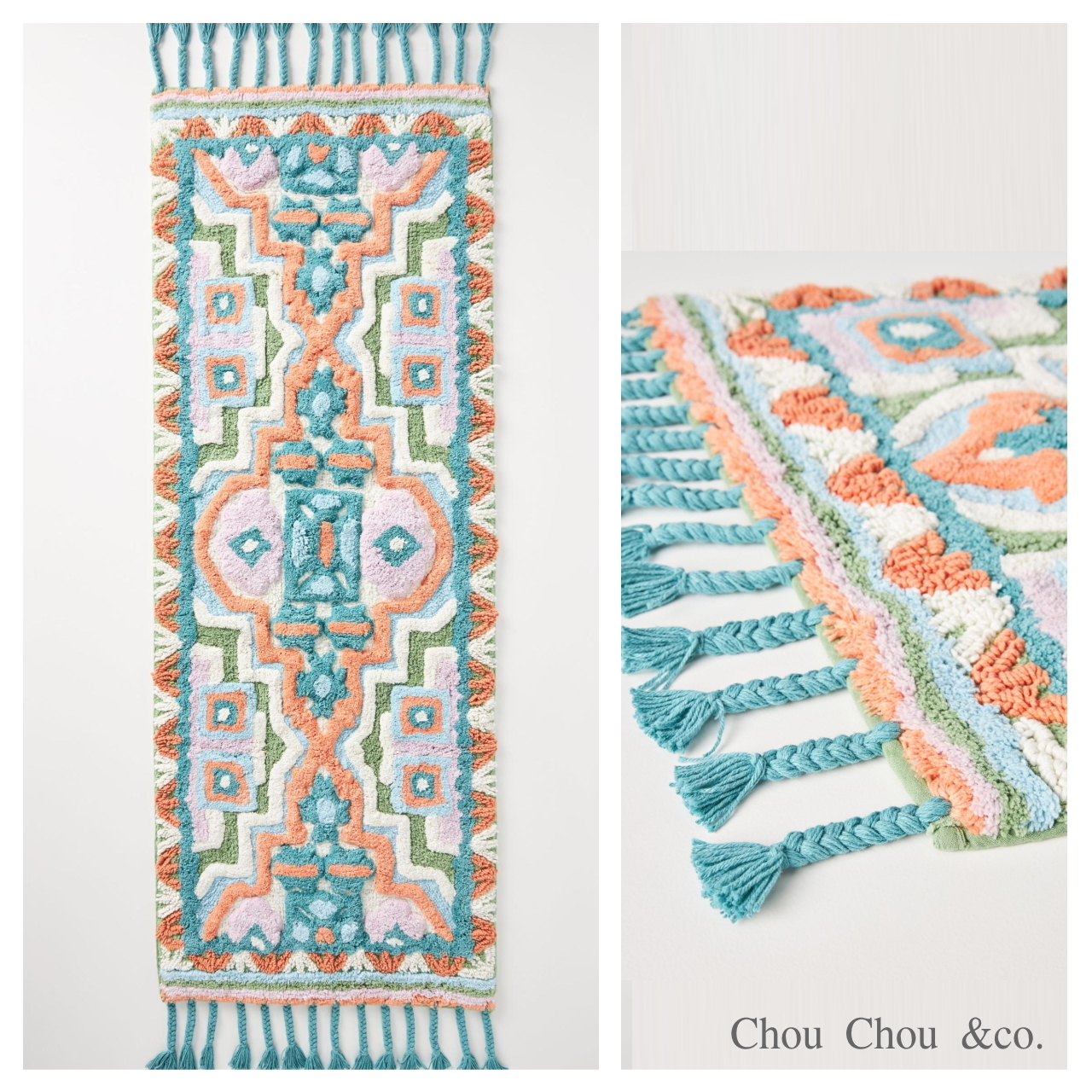 【2021最新作】 【Anthropologie】タッセル バスマット ライナー 玄関マット マット 【2021最新作】 【Anthropologie】タッセル バスマット ライナー 玄関マット マット