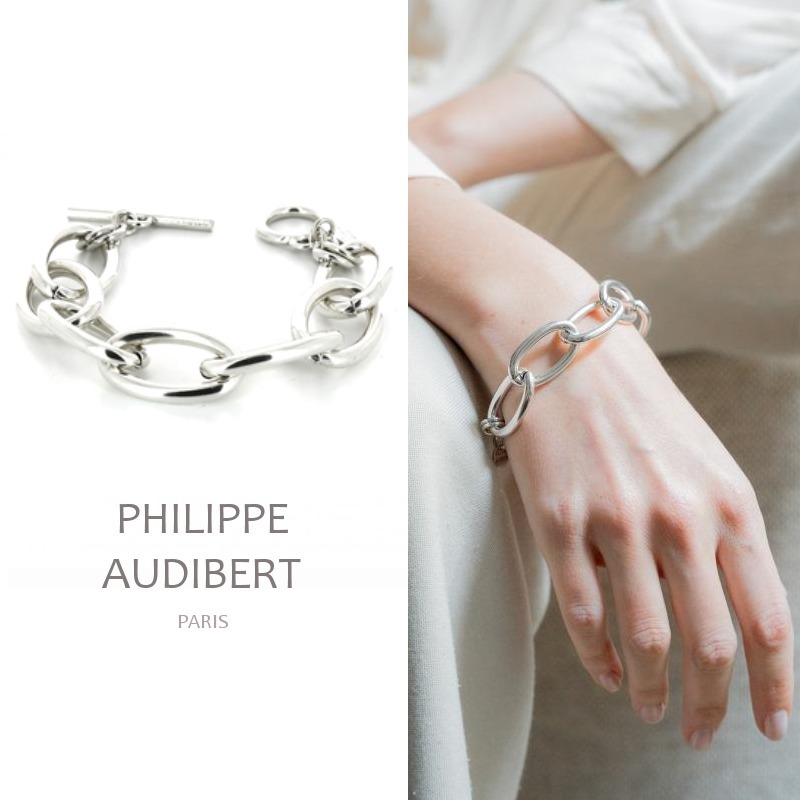Philippe Audibert◆ PATXI BIGチェーンブレスレット 送関込み