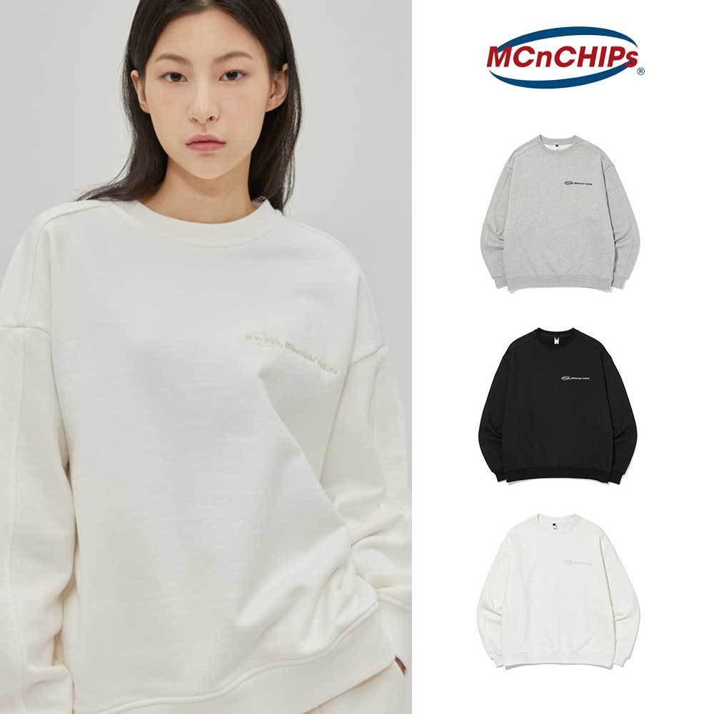 【MCNCHIPS】21FW★ OG-logo set up crewneck
