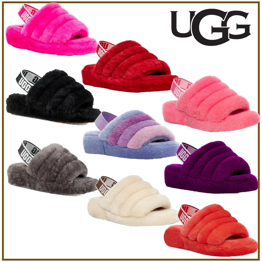 国内発送【UGG】Fluff Yeah Slide Slippers★ふわふわ サンダル・ミュール 国内発送【UGG】Fluff Yeah Slide Slippers★ふわふわ サンダル・ミュール