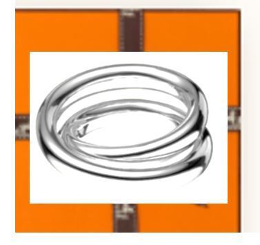 【人気商品】 HERMES シルバーリング 《ヴェルティージュ》
