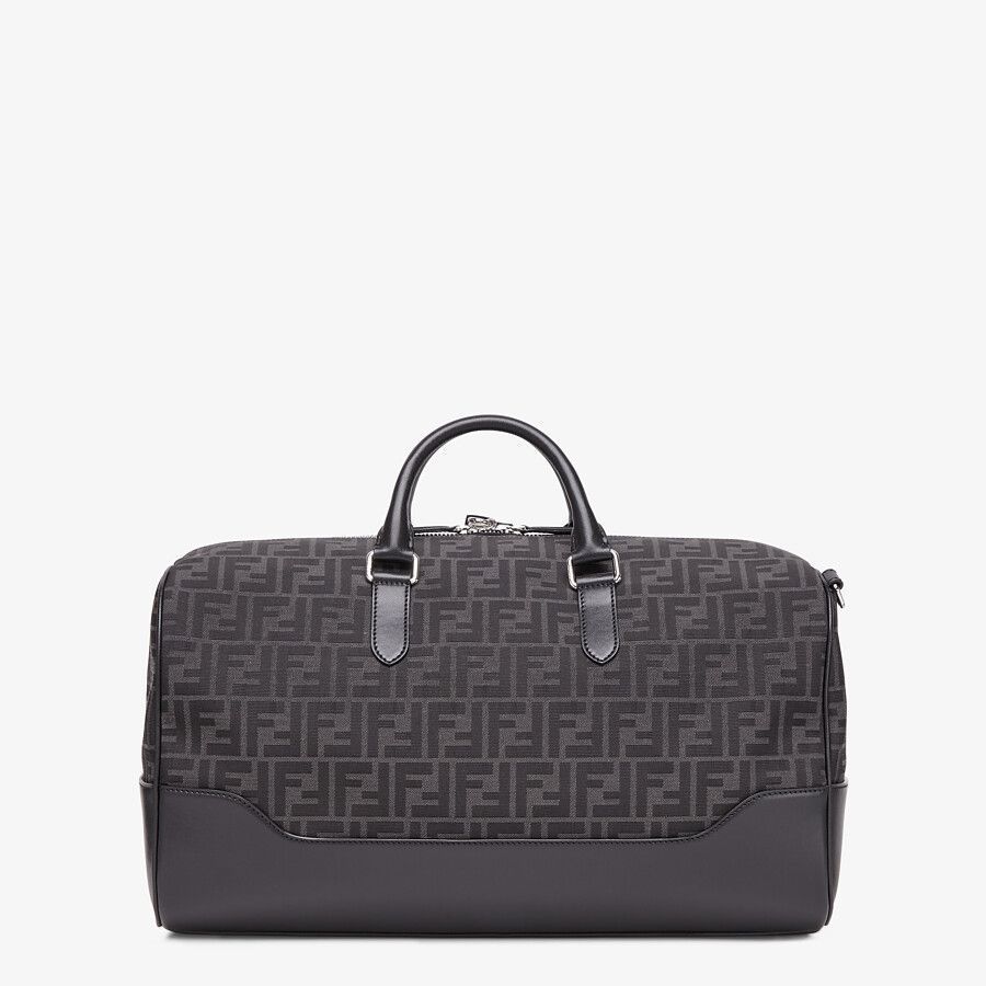 FENDI ボストンバッグ FENDI☆ ミディアムダッフル FFジャカードファブリック バッグ(5)
