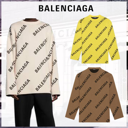 イエロー(黄色)系 BALENCIAGA x ニット・セーター(メンズ ...