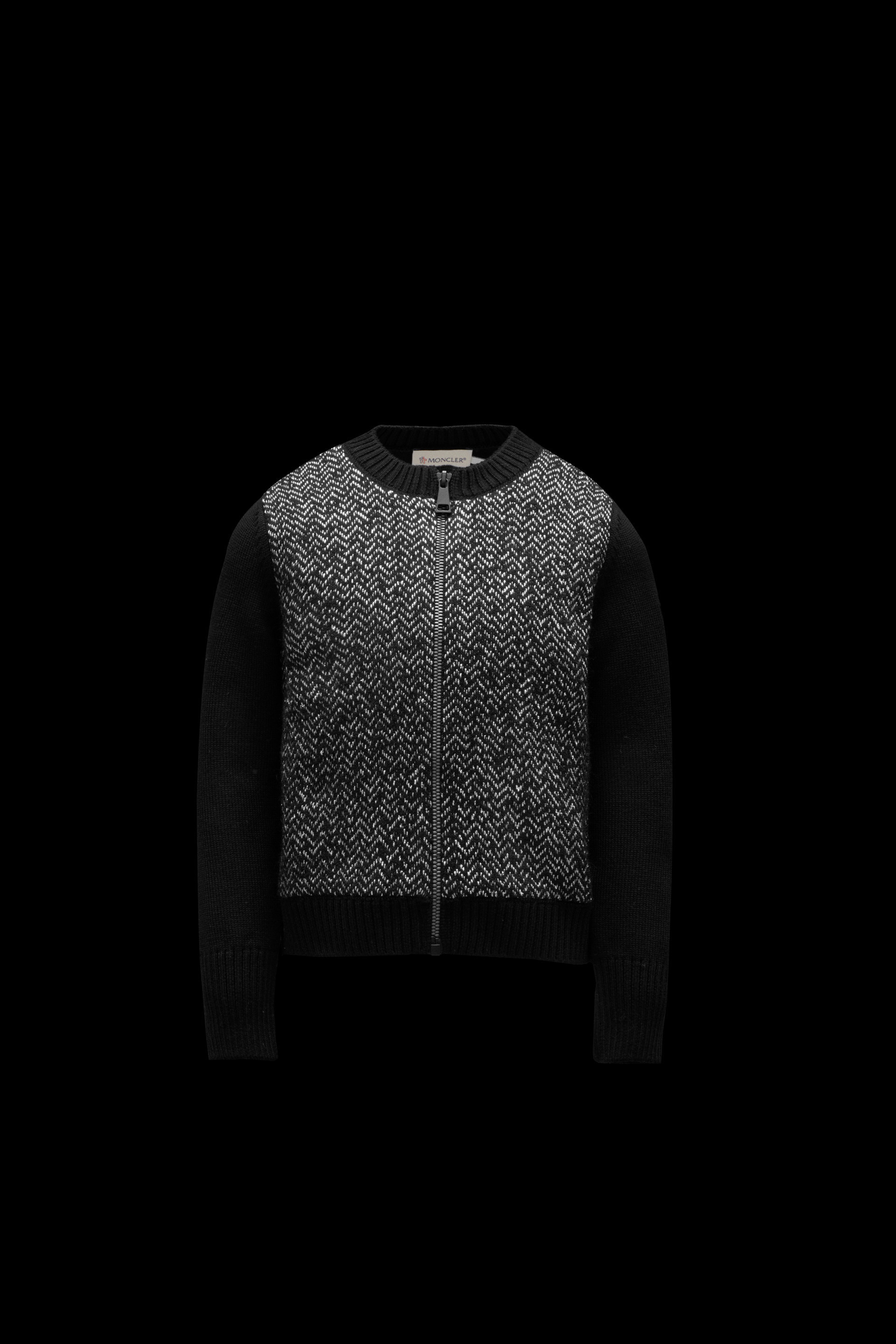 MONCLER2021/22秋冬新作キッズ 異素材MIXカーディガン 8A/10A - cert ...