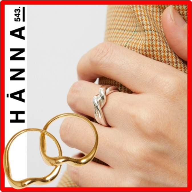 ☆韓国の人気☆【HANNA543】☆R510 リン.グ☆関税込☆
