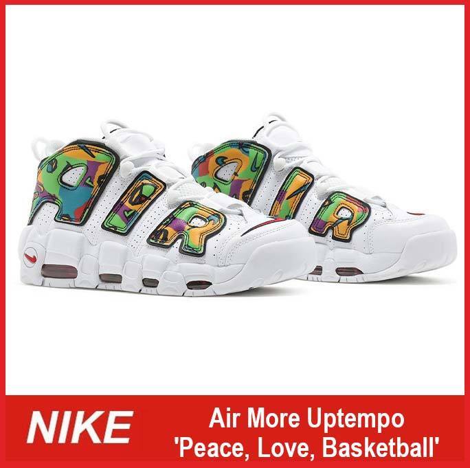 今年も話題の 【希少/送料・関税無料/未入荷】Air More Love, 'Peace, Uptempo スニーカー 今年も話題の 【希少/送料・関税無料/未入荷】Air More Love, 'Peace, Uptempo スニーカー