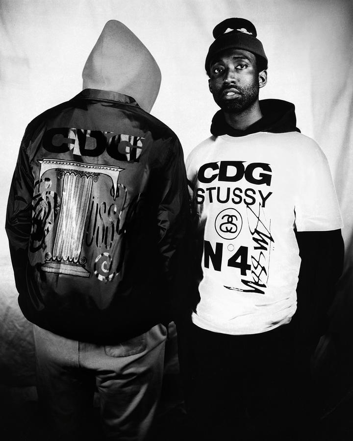 ★CDG x Stussy★送関税★発売と同時に完売した激レアTシャツ♪ ☆CDG x Stussy☆送関税☆発売と同時に完売した激レアTシャツ