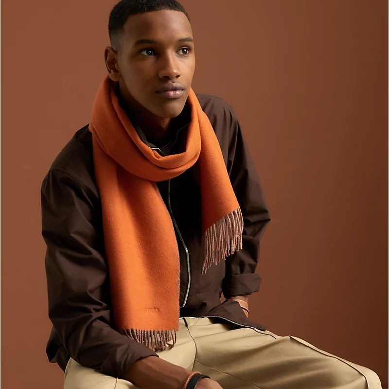 HERMES】エルメス マフラー スカーフ レクトヴェルソ (HERMES/マフラー ...