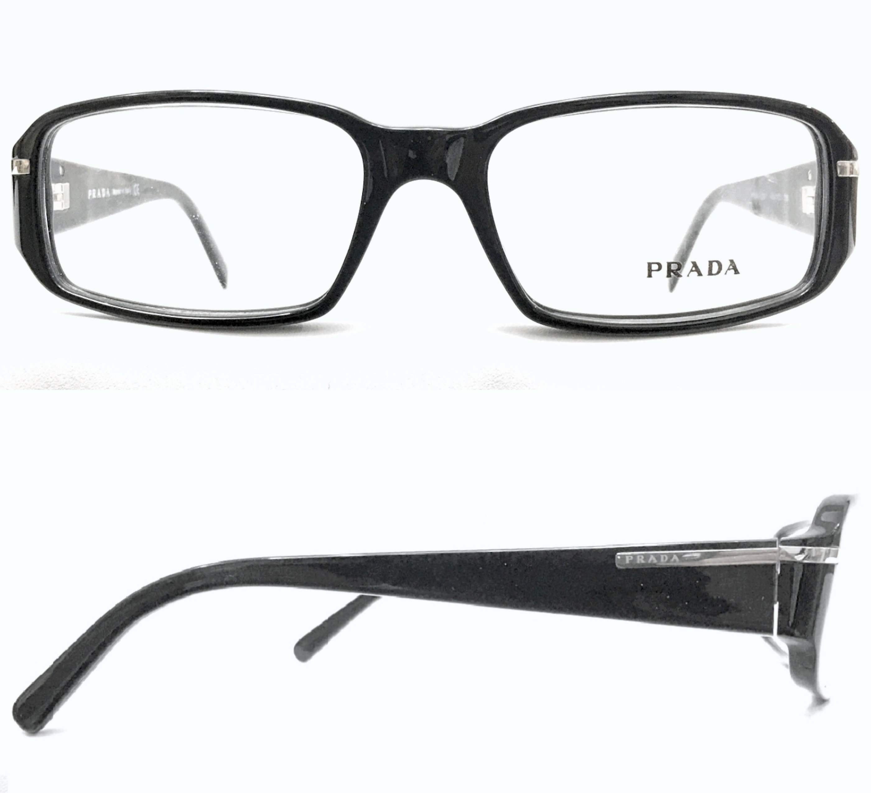 国内在庫■プラダPRADA VPR02H 53 BKメガネ眼鏡フレーム