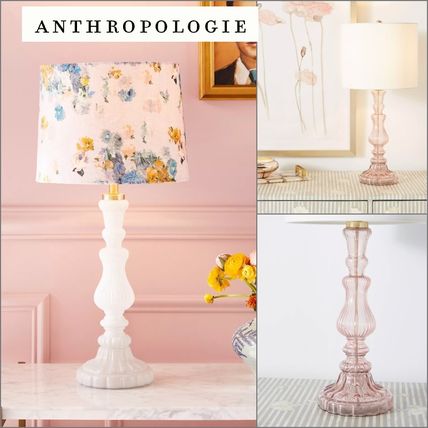 Anthropologie 照明 2色展開《Anthropologie》Eva Glass Lamp Base ランプベース