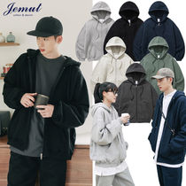 ★JEMUT★人気★Shine Balloon-fit Napping Hood Zipup KJHD2373