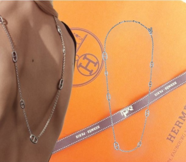 ☆エルメス☆直営店買付☆ネックレス Farandole 80☆