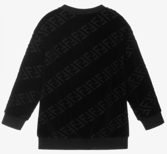 FENDI キッズ用トップス 【大人もOK】FENDI フェンディ FFロゴ スウェットシャツ(9)