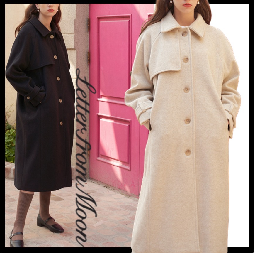 ★関税込★Letter from Moon★Paris Wool Trench Coa.t★