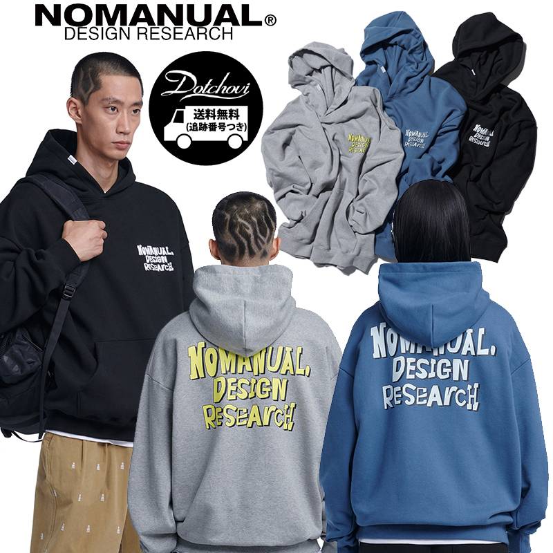 パーカー・フーディ NOMANUAL DOODLE LOGO HOODIE NE4190