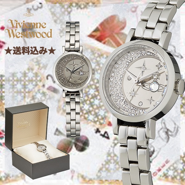 【在庫処分大特価!!】 【Vivienne Westwood】幅広いシーンで活躍MOON&STAR ウォッチSS アナログ腕時計 【在庫処分大特価!!】 【Vivienne Westwood】幅広いシーンで活躍MOON&STAR ウォッチSS アナログ腕時計