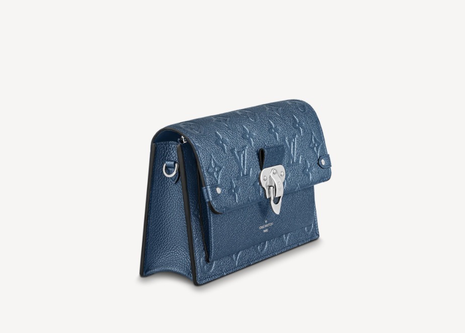 Louis Vuitton 長財布 21FW 新作 ◆ 便利 ショルダーバッグ 財布 チェーン 青 長財布(4)