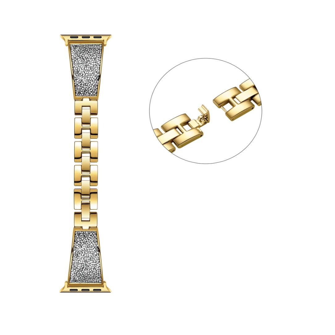 The Posh Tech☆キラキラのクリスタルがお洒落APPLE WATCH STRAP