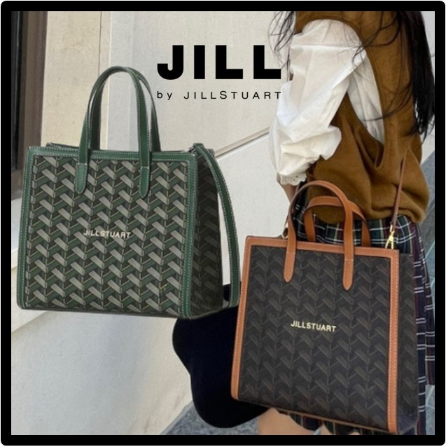 ★関税込★JILLSTUART★ROSELLA PATTERN LEATHER TOTE BA.G★