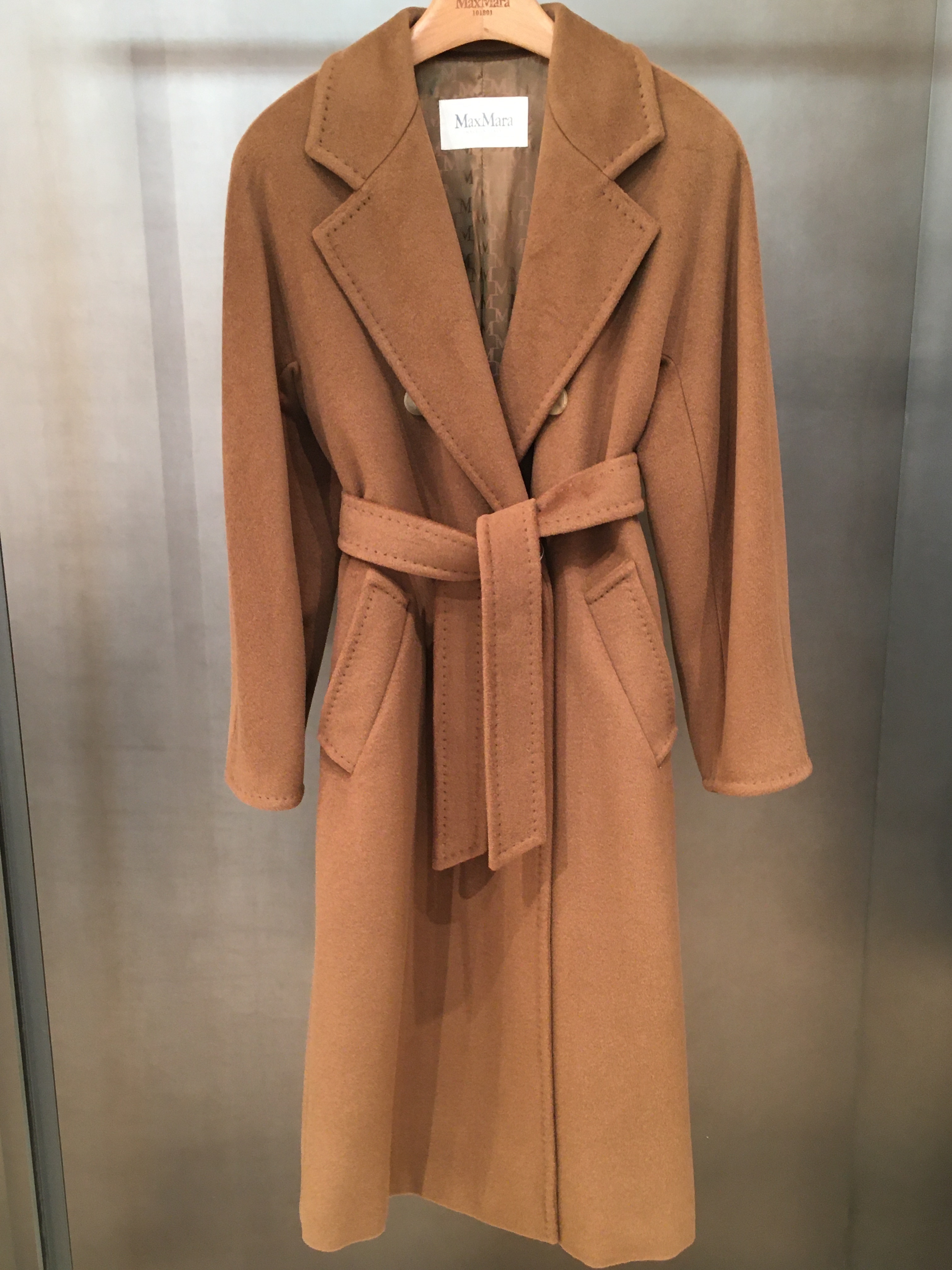 【MaxMara】MADAME 101801 Icon Coat ウールカシミヤコート