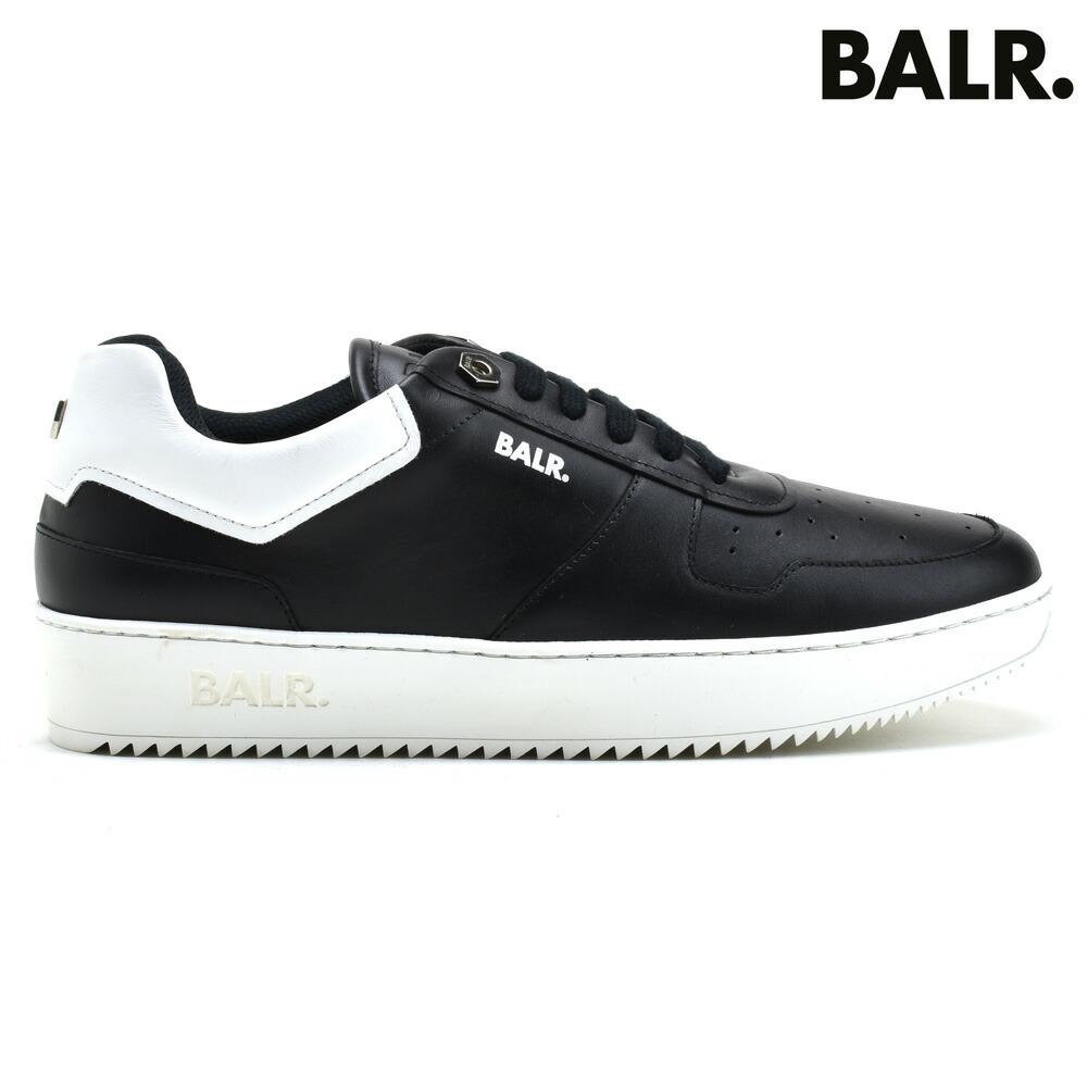 【国内発送】BALR. スニーカー ブラック b15111002-bk-wh