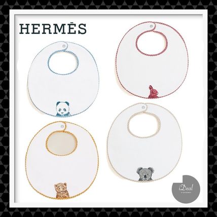 ☆短納期☆ Hermes エルメス スタイ よだれかけ ガラガラ 馬 ベビー