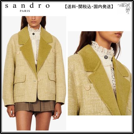 sandro x ジャケット(レディース)|新作を海外通販【BUYMA】 sandro x ジャケット(レディース)|新作を海外通販【BUYMA】