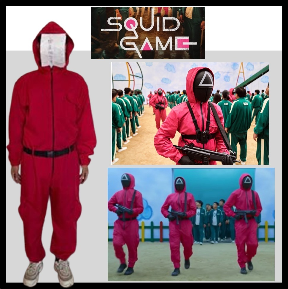 ★関税込★Squid Game(イカゲーム)★Goods jump Suit★
