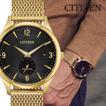 CITIZEN エコドライブ ゴールド メッシュバンド bv1112-56e