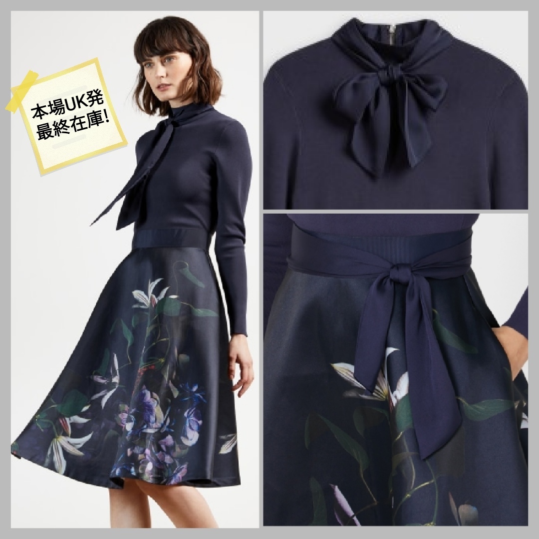最終在庫! 本場UK発 Ted Baker ミディワンピ♪