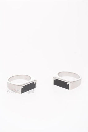 Maison Margiela Two stackable rings (SM1UQ0010S12696962)