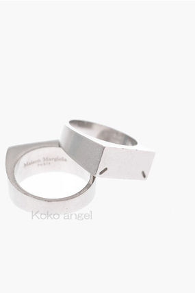 Maison Margiela Two stackable rings (SM1UQ0010S12696962)