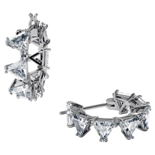 SWAROVSKI Collection II Millenia ミニ フープ ピアス