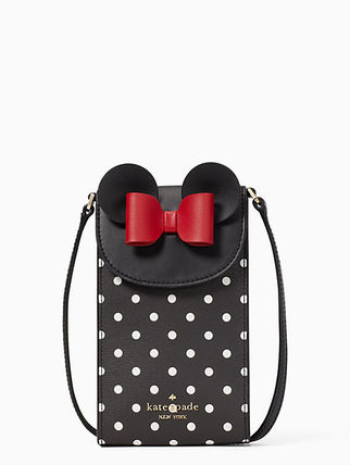 新品未使用】kate spade ミニーちゃん 携帯ショルダーバック-