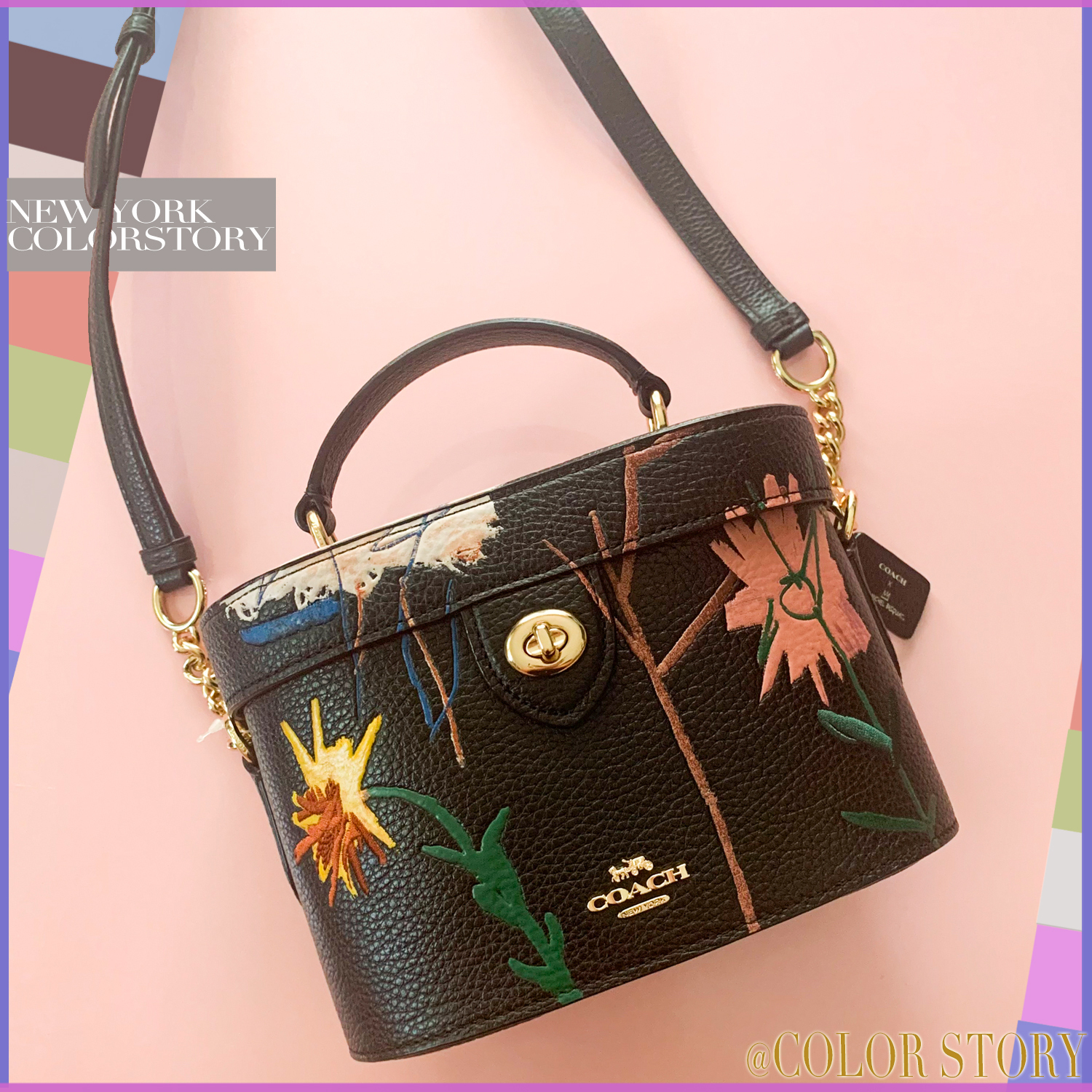 【COACH x バスキア】●アート作品●限定コラボ●2WAYバッグ ショルダーバッグ・ポシェット 【COACH x バスキア】●アート作品●限定コラボ●2WAYバッグ ショルダーバッグ・ポシェット